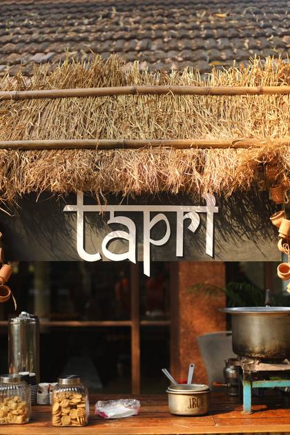 Signage and Bar — Wedding decor — Alila Diwa Goa
